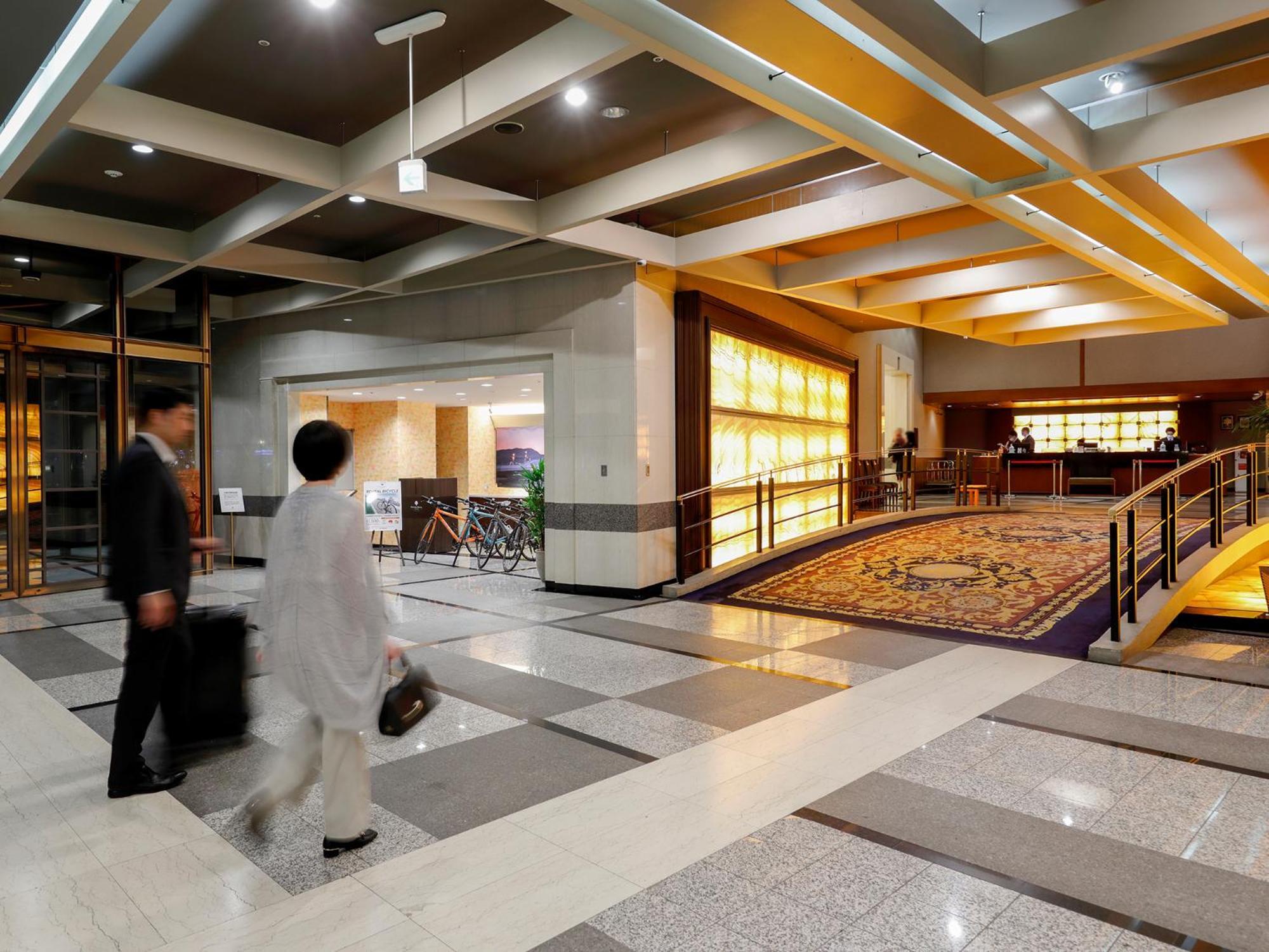 Premier Hotel -Tsubaki- Sapporo Buitenkant foto The lobby of the hotel