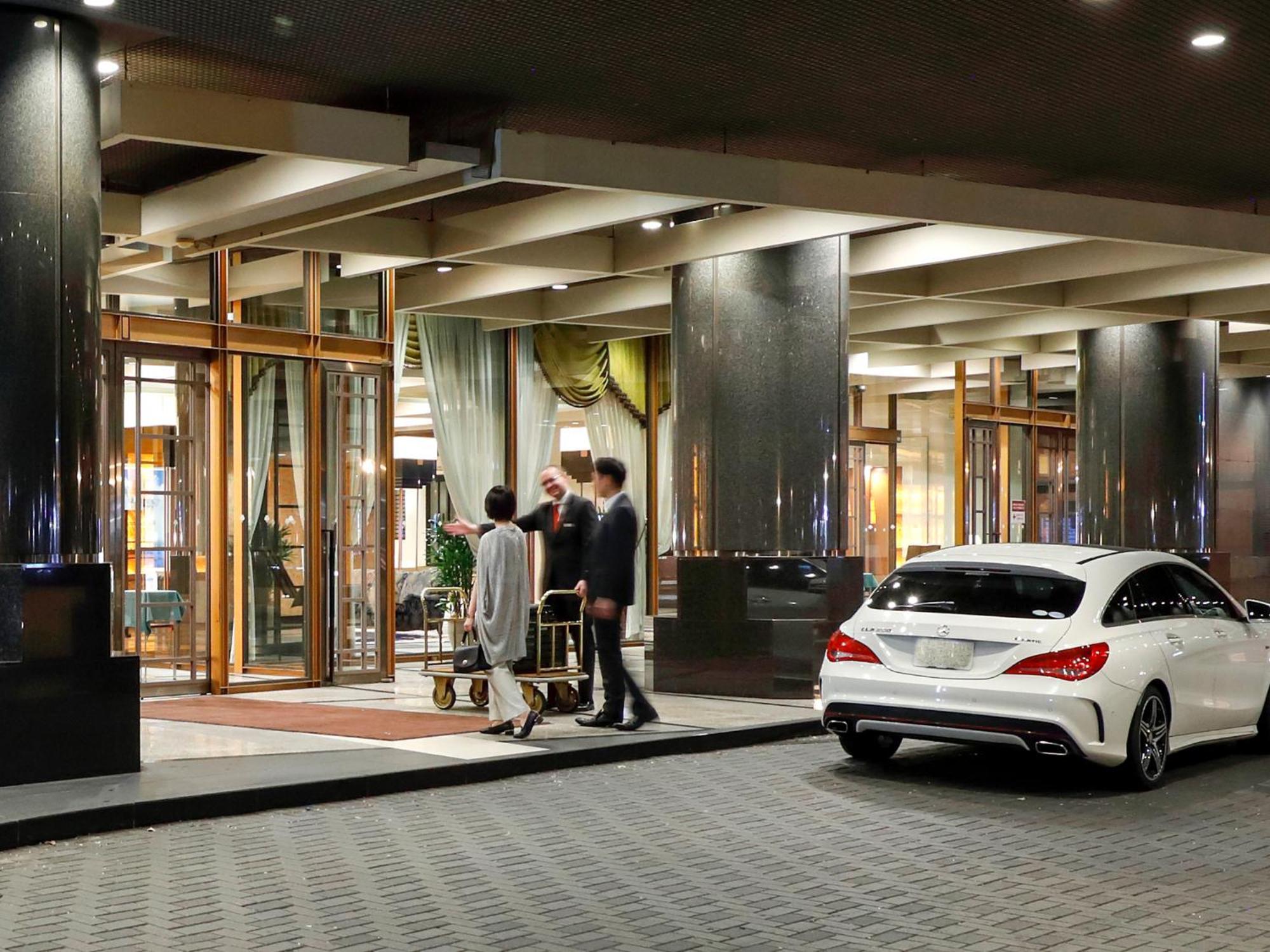 Premier Hotel -Tsubaki- Sapporo Buitenkant foto Entrance