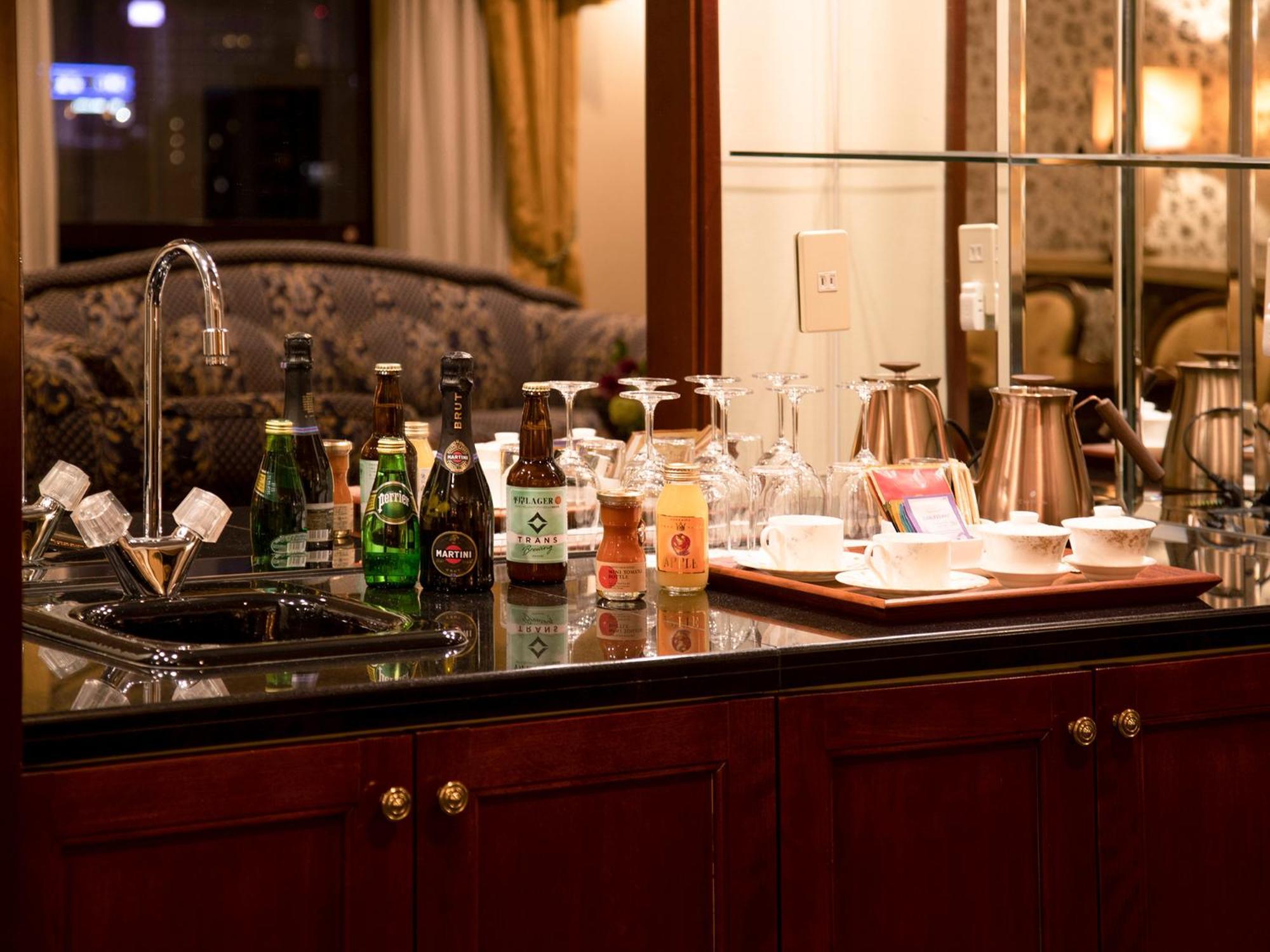 Premier Hotel -Tsubaki- Sapporo Kamer foto A wet bar